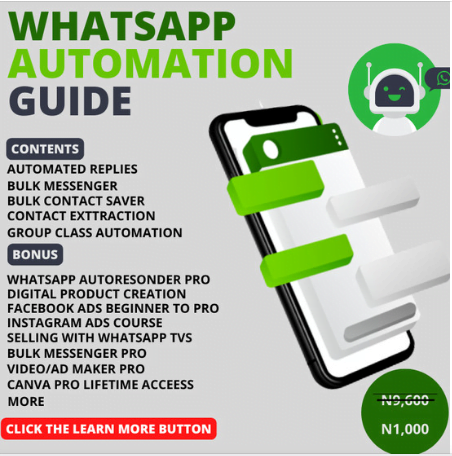 WhatsApp Automation FullStack Course