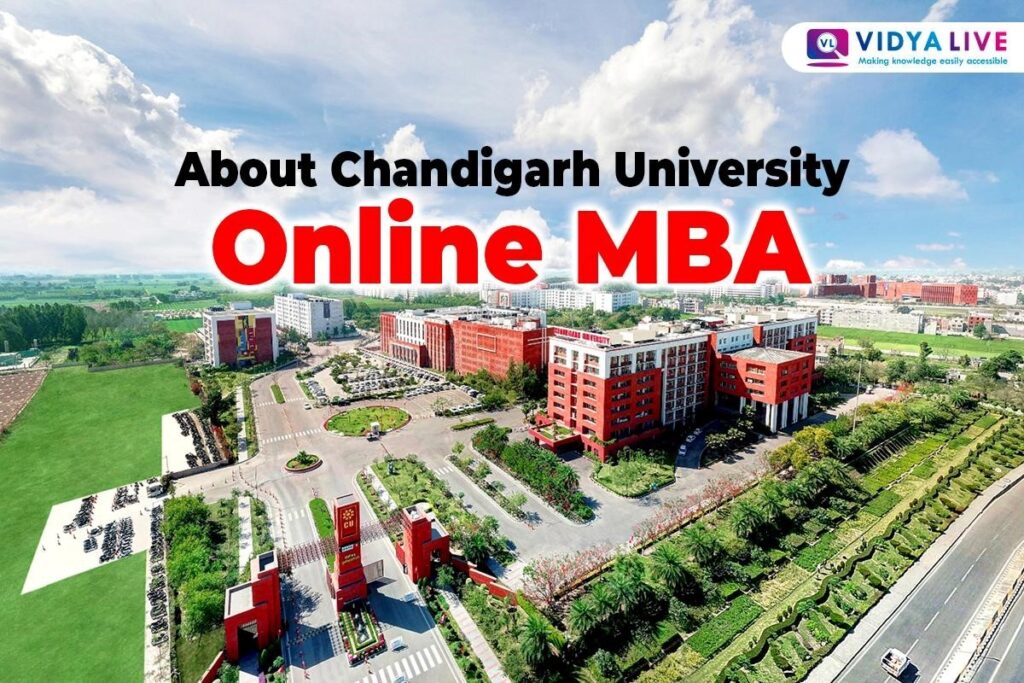 About Chandigarh University Online MBA About Chandigarh University Online MBA