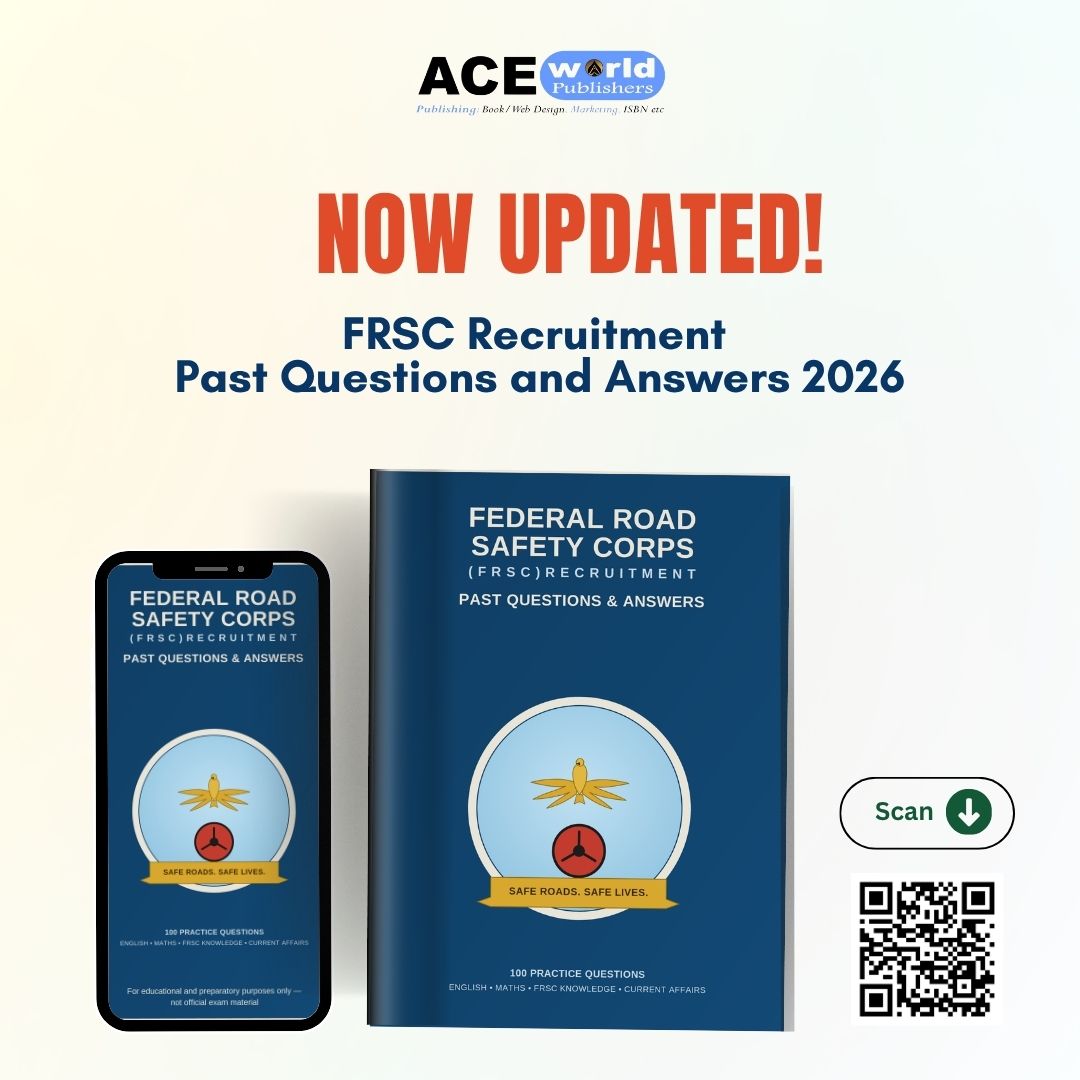 FRSC recruitment past questions and answers